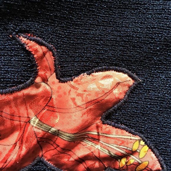 Anthony Sicari Navy Floral Top & Skirt Set - Picture 6 of 8